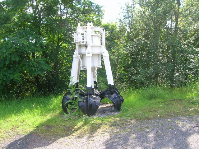 This machine is used for sinking shafts !