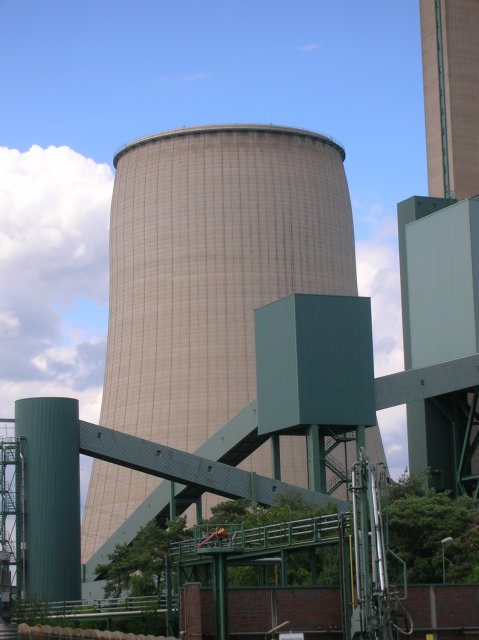 The cooling tower of Bergkamen power plant !