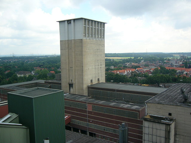 Some of the buildings of Lippe colliery !