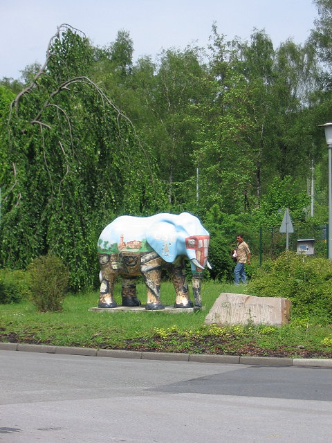 An elephant on Ost colliery's area !