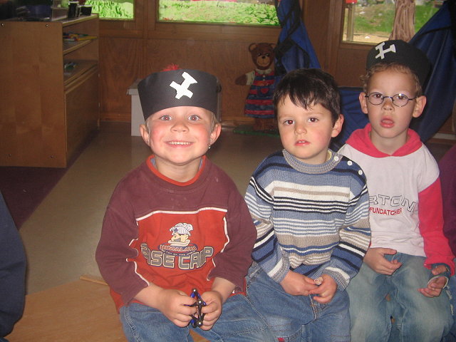 The children enjoy learning something about mining !