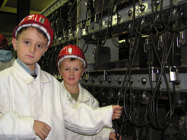 In the lamps' room of Ost colliery !