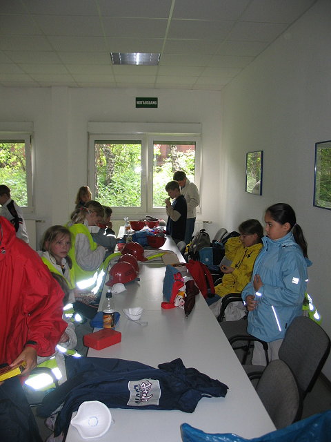 Taking some food after visiting Ost colliery !