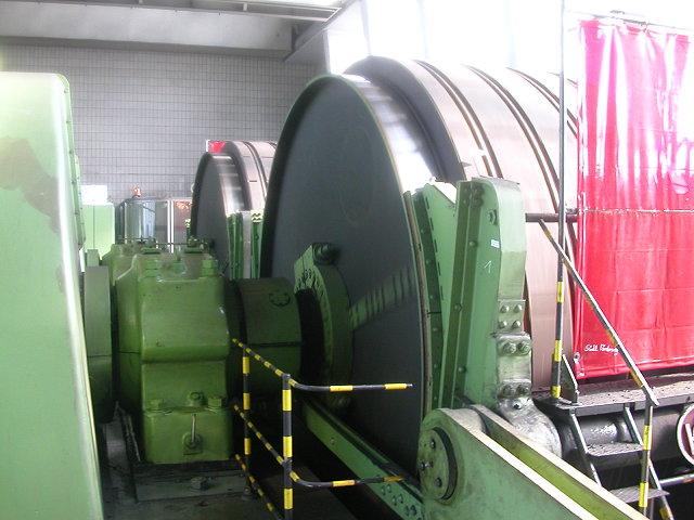 In the winding tower of West colliery !