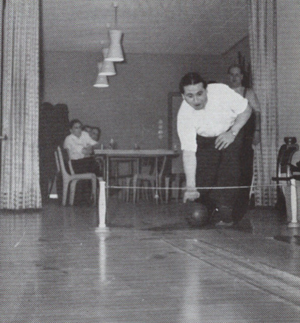 In the pubs the miners frequently bowled !