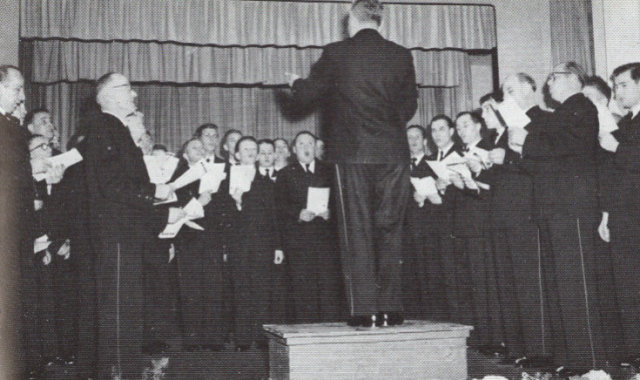 The miners' choir of Friedrich Heinrich colliery !