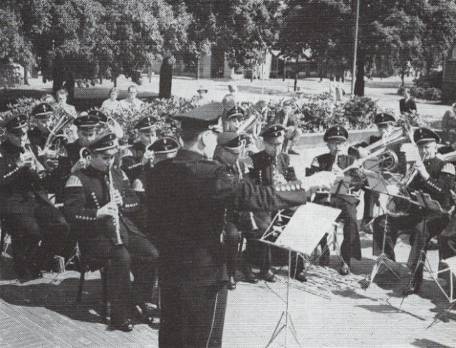 The miners' band of Friedrich Heinrich colliery !