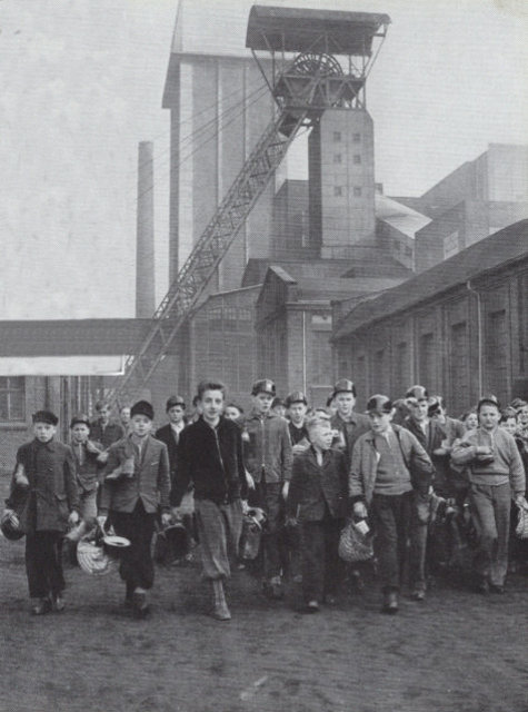 New apprentices at Friedrich Heinrich colliery !