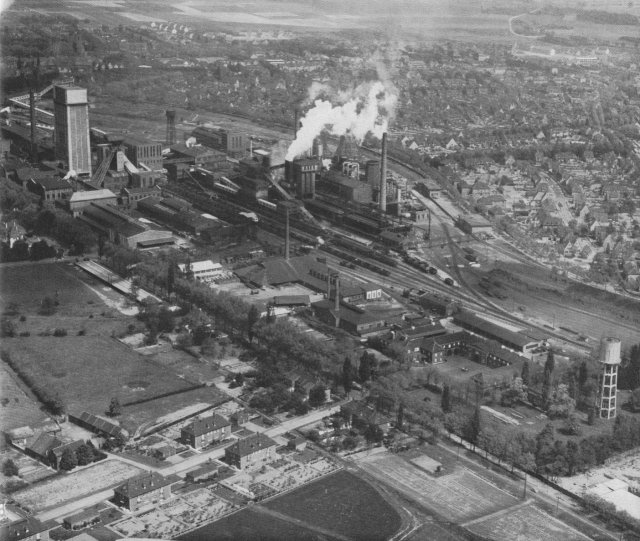 An aerial photograph of Friedrich Heinrich colliery !