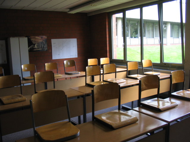 The classroom of the mining engineers !