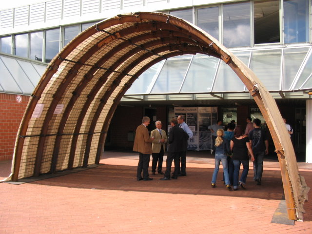 Ein Streckenausbau auf dem Schulhof !