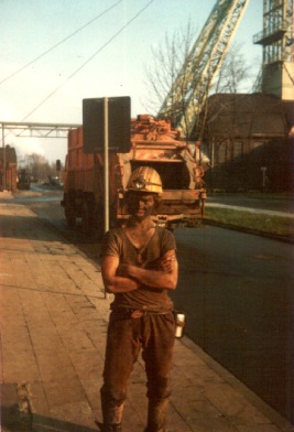 A miner and "his" colliery !