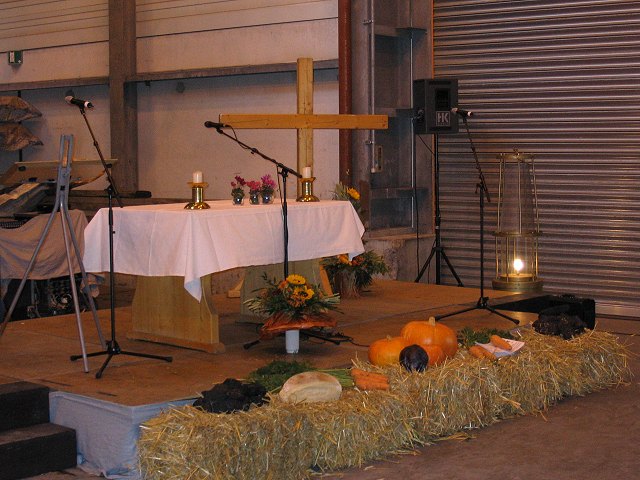 The beautiful altar at Lerche shaft !