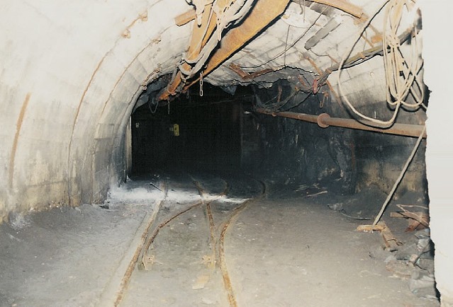 Tunnel of La Mure colliery !