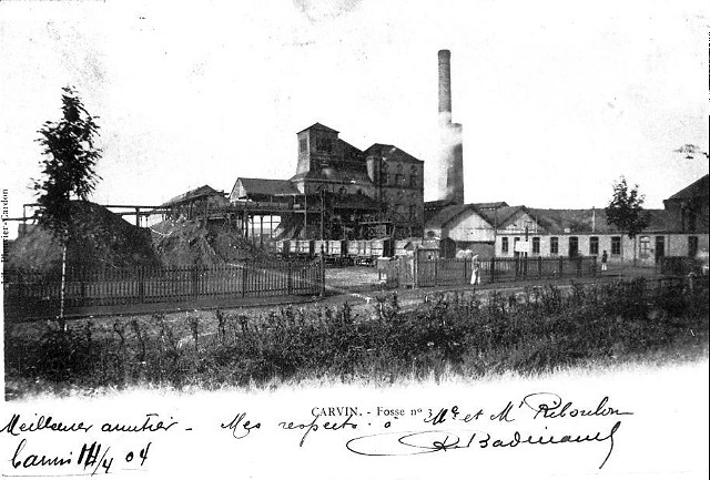 Shaft 3 of a colliery in Carvin !