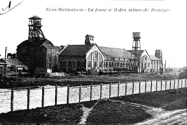 A colliery in Evin-Malmaison !