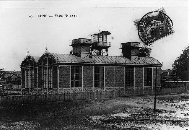 A ventilation shaft of a French colliery !