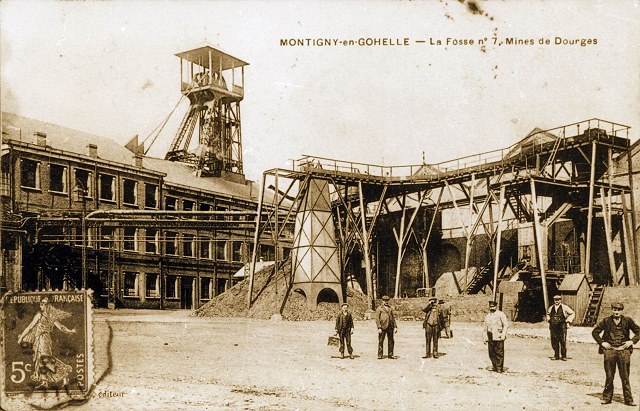 Shaft 7 of the colliery in Montigny-en-Gohelle !