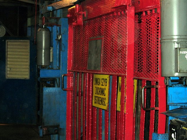 The shaft's gates of a Polish colliery !