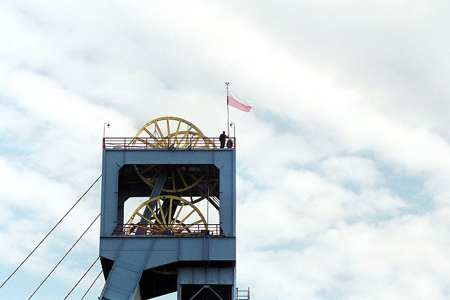 The head of a winding tower !