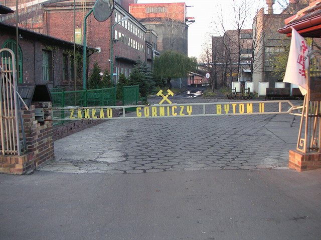 A gate to a Polish colliery !