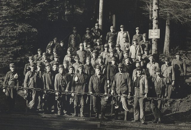 The miners of Gustav tunnel !