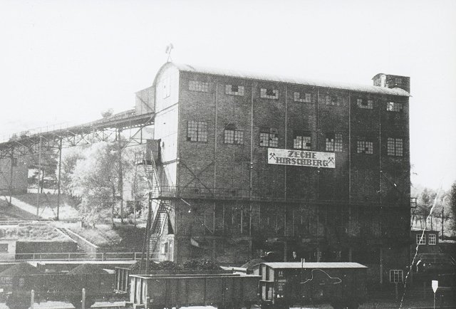 The bunker for the coal in the year 1962 !