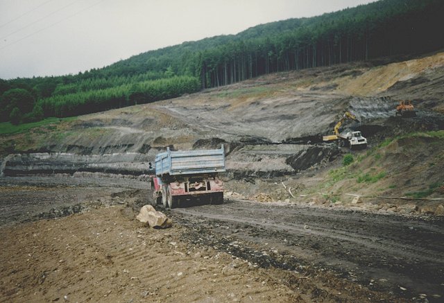 In the opencast mine called Hirschberger-Wiesen !