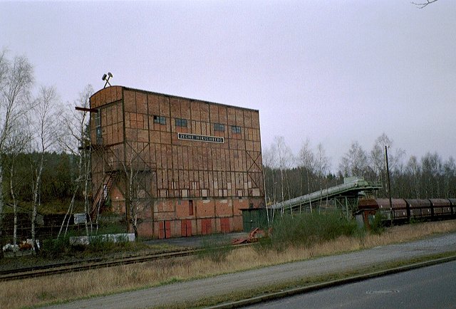 The bunker for the coal from 1927 !