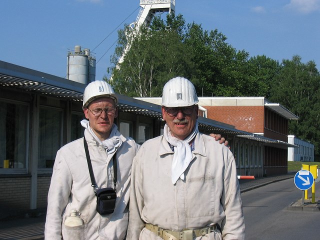 Me at Polsum shaft !