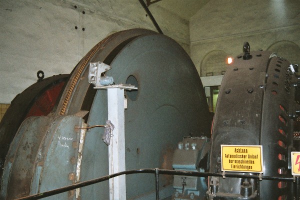 Impressionen der Frdermaschine Schacht Heinrich !