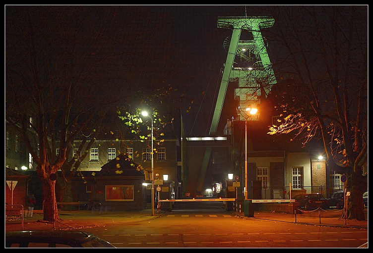 Lohberg colliery at night !