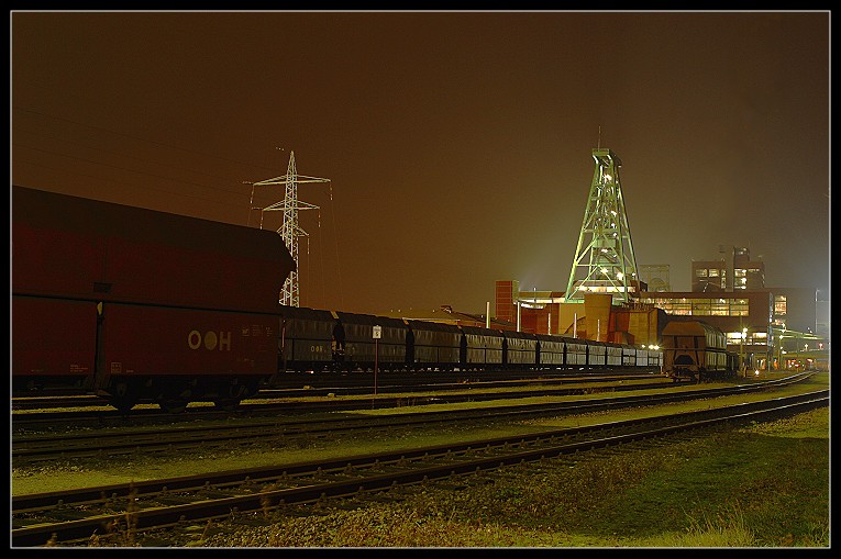 Lohberg colliery at night !