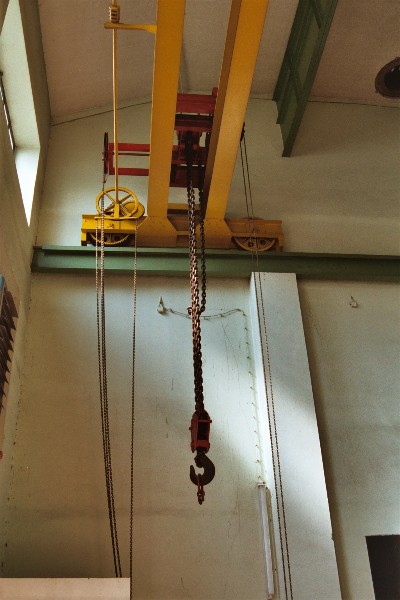 A crane at Radbod colliery !