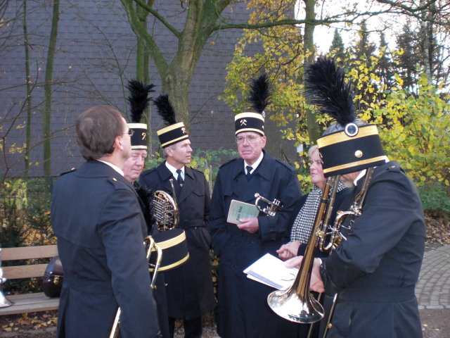 Some members of the miners' band !