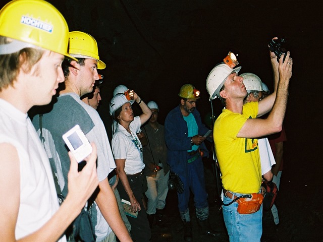 The students went underground in Dreislar !