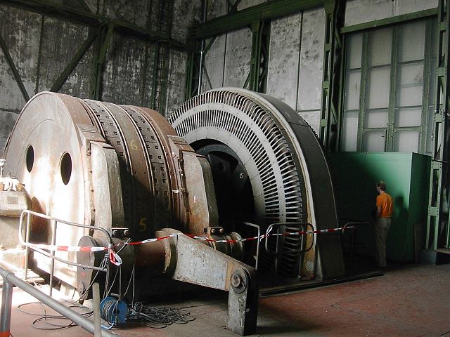 The hoisting machine at Koenigsborn colliery !