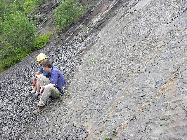 Research in a quarry !