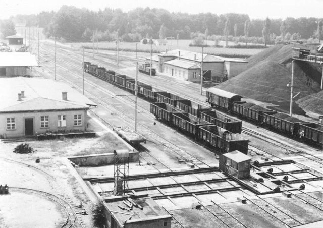 The railway area of the colliery in Trimmelkam !