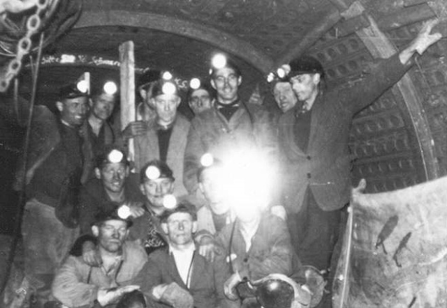 Austrian miners underground !