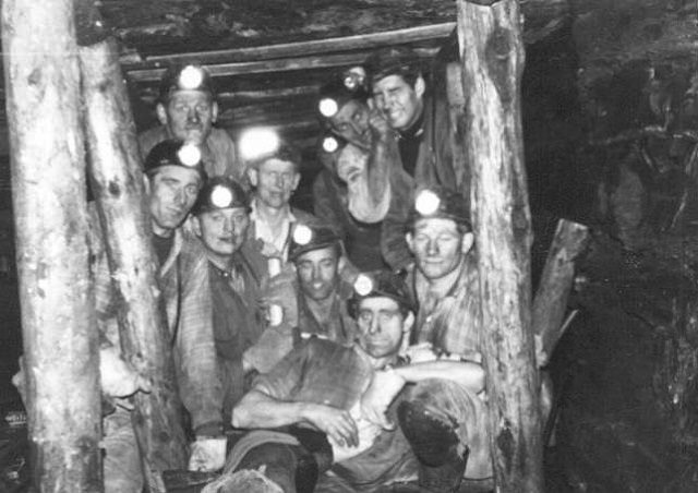 Underground in a colliery in the Salzach region (Austria) !