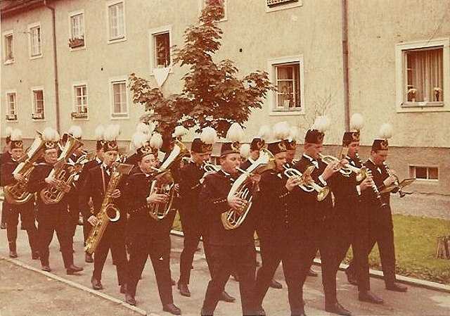 The miners' band !