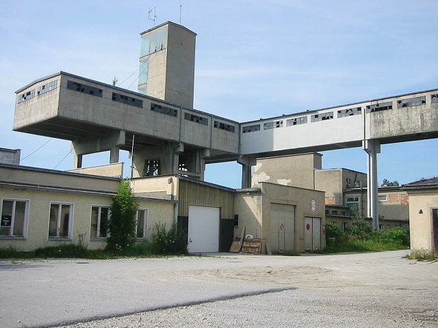 One of the colliery's winding towers !