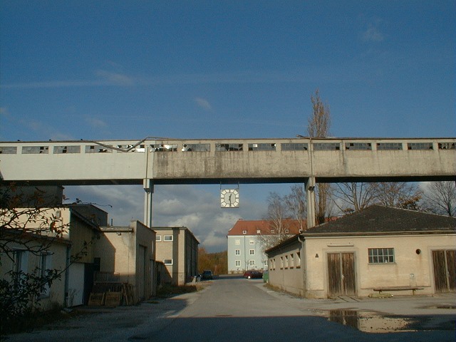 The colliery's gate !