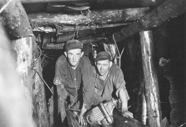 Two miners in earlier times !
